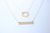 Gold Washer Necklace