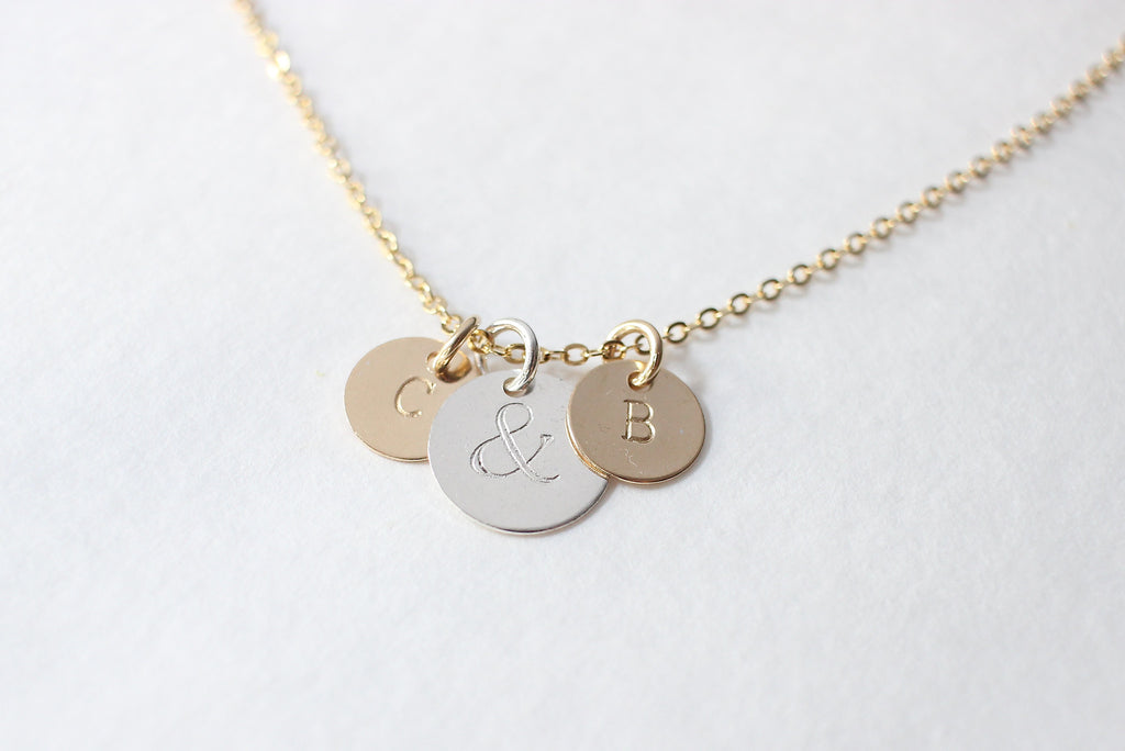 Couples Ampersand Necklace
