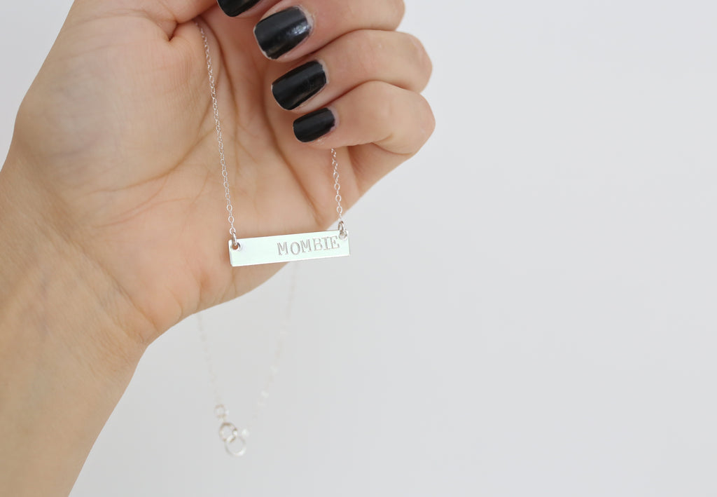 Mombie Bar Necklace