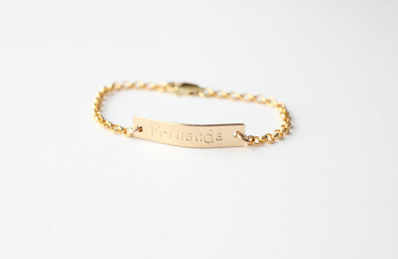 Gold Baby Bracelet