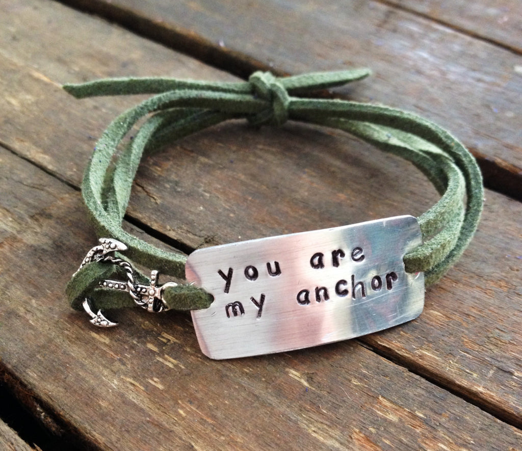 You Are My Anchor, Wrap Bracelet
