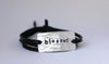 Custom Word Wrap Bracelet