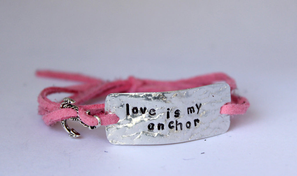 Love is My Anchor, Wrap Bracelet