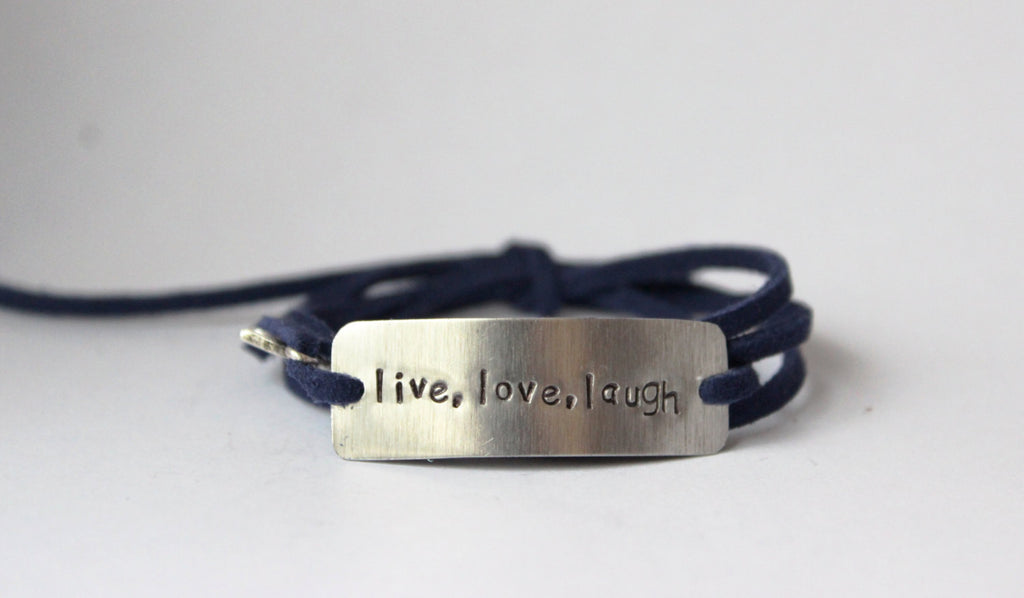 Live Love Laugh Wrap Bracelet