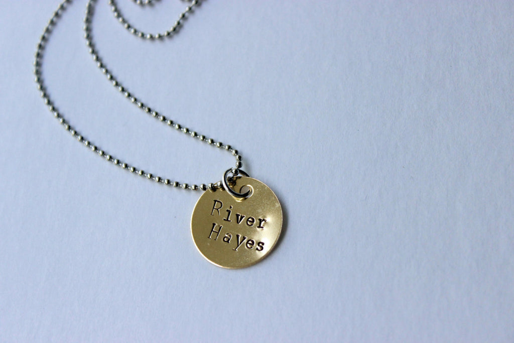 Custom Mother's Name Necklace