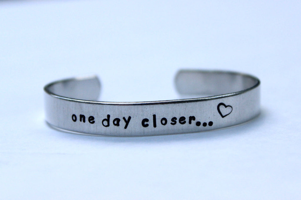 One Day Closer Bangle Bracelet